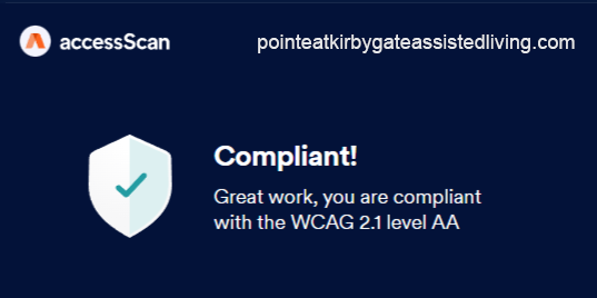Third Party WCAG 2.1 AA Certification